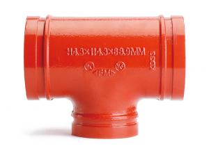 Переходной тройник под муфту LedeGroove Ду 100х50, 4"х2" (108х60мм)