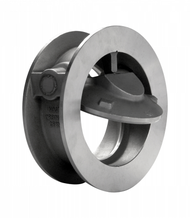 Обратный межфланцевый клапан orbinox RM-65, Ру40, м/ф